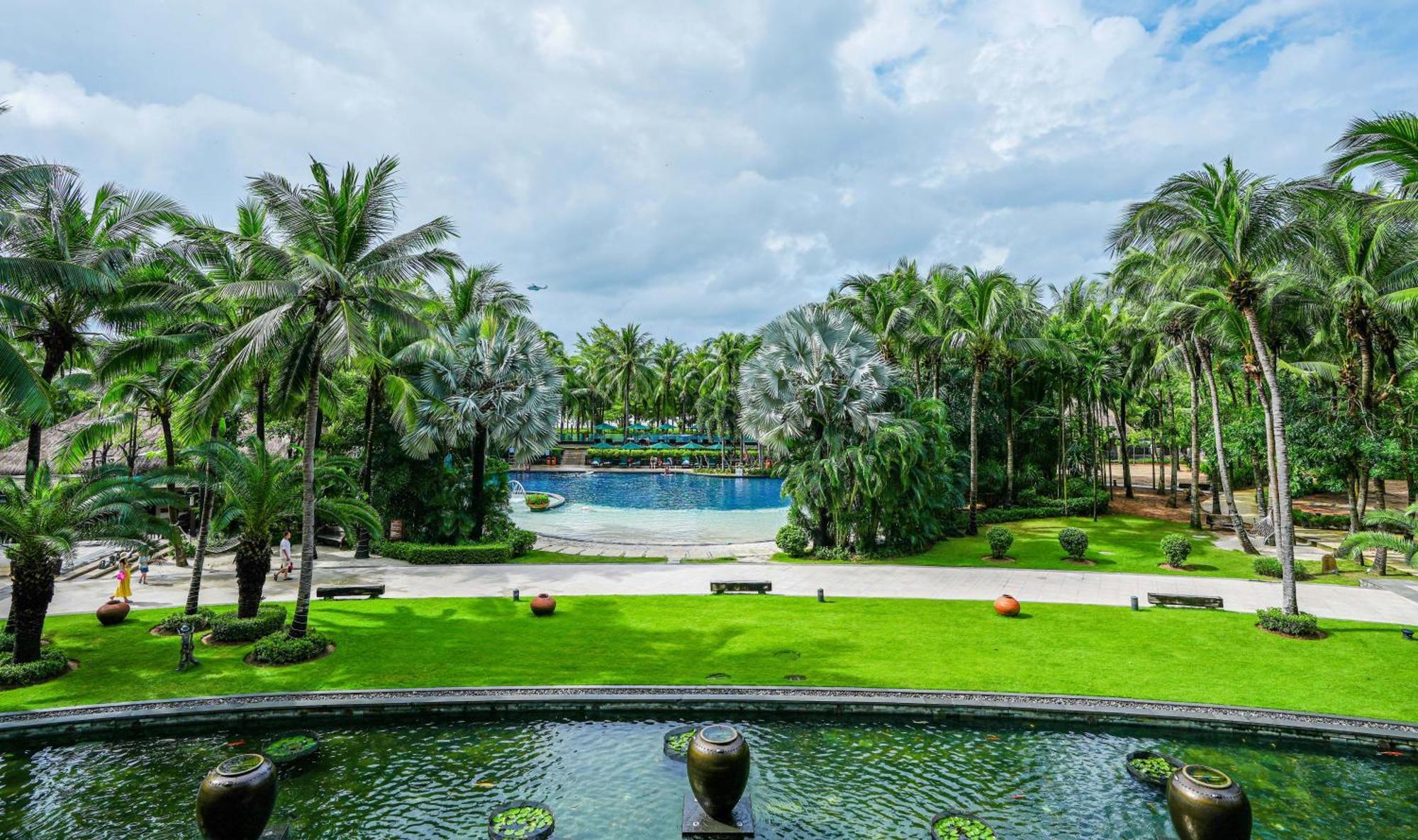 Pullman Oceanview Sanya Bay Resort & Spa Eksteriør billede